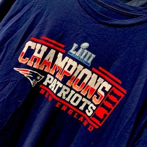 NE PATRIOTS Super Bowl LIII Tee Shirt